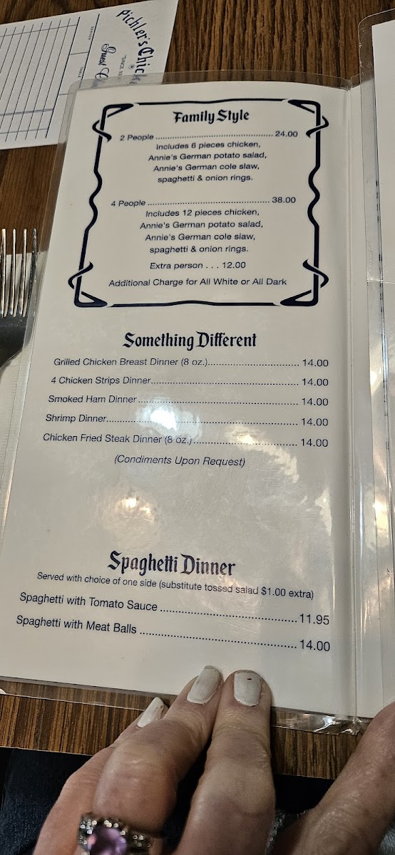 Menu Pichler's Chicken Annies-2